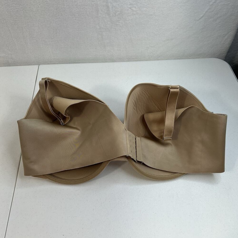 Soma 44DDD Vanishing Back Full Coverage Bra Underwire Smoothing T-Shirt Beige - Picture 5 of 13